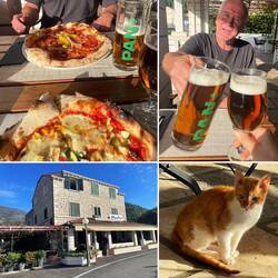 Mahlzeit beim Italiener in Kroatien 🙂
