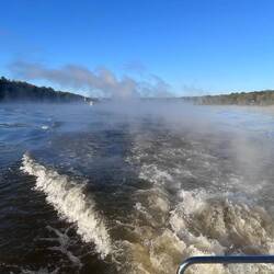 Away from the last Lock (prior to the later traverse across the Florida peninsular)