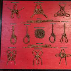 More from Bobby's. Couldn't recognise Arthur Moffat's secret knot.