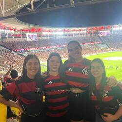 vamos flamengooooo mit 67.000 fans im stadion🥳