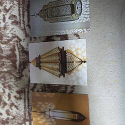 Hassan Fessie makes incredible lamps in a 3m2 "hole" with no natural light in a back yard