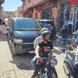 Total chaos in the streets