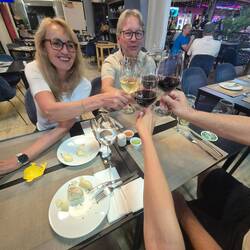 kein Foto vom Essen, nur vom Trinken 😬😅