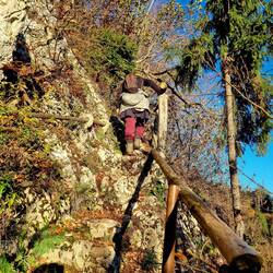 Steil gehts "oppsi"!