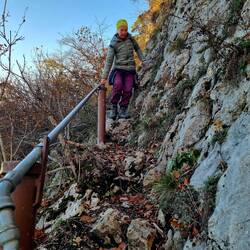 Und wieder runter!😂