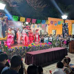 Auch eine Tanzvorführung von Schülern gehört dazu