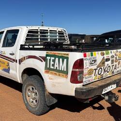 ... dass ein Mechaniker vom "Rally Classics Africa 2025 Team" vorbei kam!