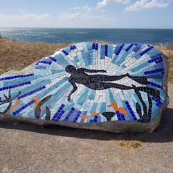 Mosiacs at Edithburgh