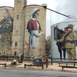 Devenish. Eerbetoon aan mensen die werkten in militaire ziekenhuizen