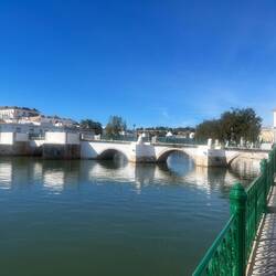 Medevial bridge in Tavira