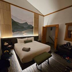 nach Las Vegas noch gedacht es war die letzte Nacht in einem gemütlichen Bett... Weit gefehlt😄