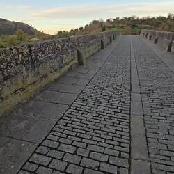 Leaving Puente la Reina