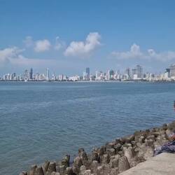 Mumbai skyline from Marine drive