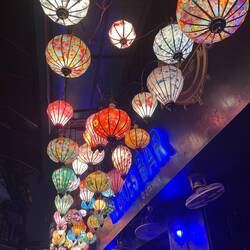 Lanterns are everywhere