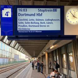 Kurzabstecher Richtung Heimat