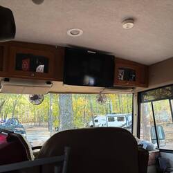 View from the motorhome