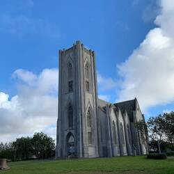 church. The Evangelical-Lutheran church Hallgrimskirkja is a living and thriving church in the cent
