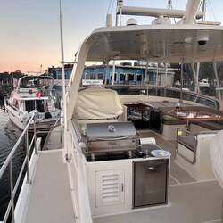 Cheeseburgers on the grill, salad doings below, all is well...