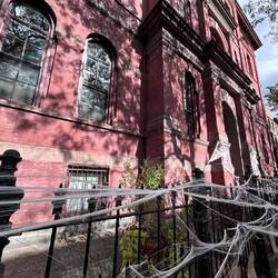 School! The project was tombstones: