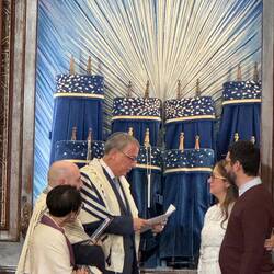 Rabbi Berman & Rory soon to be married