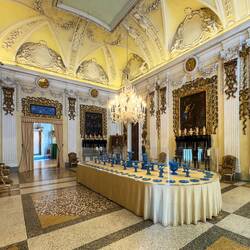Medal Room ... originally the Sala Grande, used for state banquets — Isola Bella, Stresa.