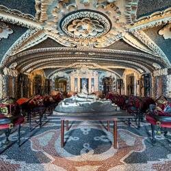 6th Grotto; collection of saddles; architectural model of Arona Fortress (destroyed by Napoleon).