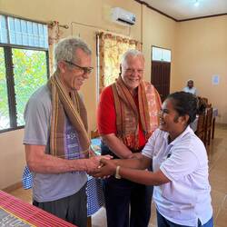 Another welcoming ceremony