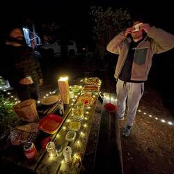 Deutsches Abendbrot mit Schweizer Kas