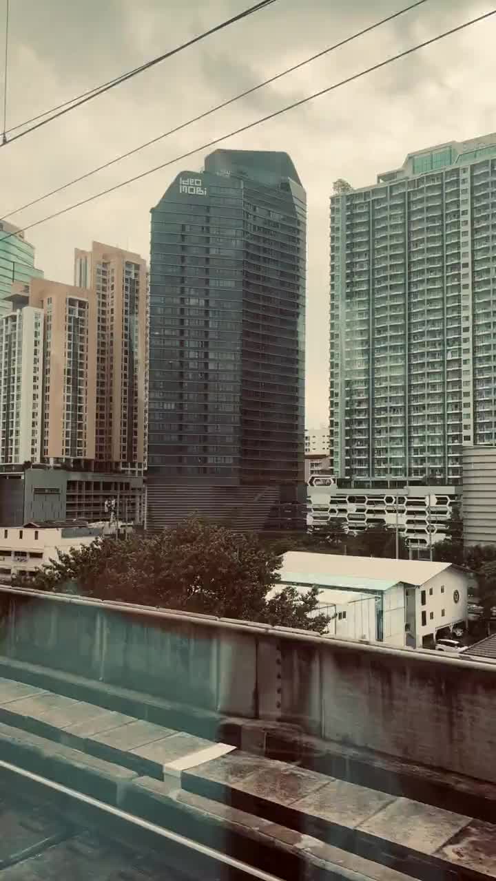 Ein letztes Mal durch Bangkok fahren