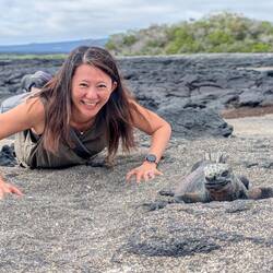 Bel fully committing to the selfies series