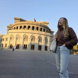 Armenian National Opera House where we caught a ballet production of Cipollino