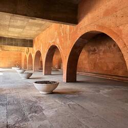 Yerevan is nicknamed 'the pink city', because of the pink tufo stone used in the buildings.