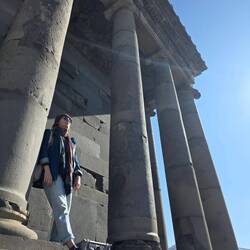 Garni pagan temple, the only Greco-Roman temple in the entire former-USSR territories.