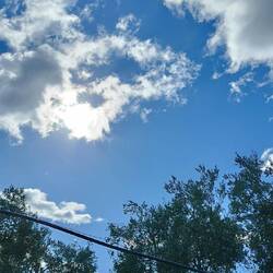 Genießen und ins Blaue schauen 👍