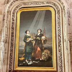 Les saintes Justa & Rufina de Francisco Goya 1817