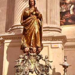 La vierge dans la sacristie Mayor