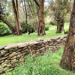Dry stone wall...dus muurtjes zonder cement