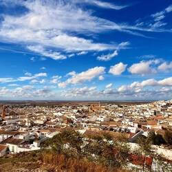 Vue de la ville depuis l'église de Notre Dame de L'assomption