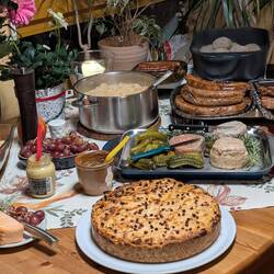 Saumagen, Zwiebelkuchen etc