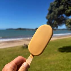 Hab mir ein leckeres Eis gegönnt