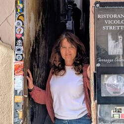 Eine sehr schmale Gasse 🤣