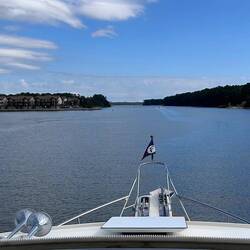 Approaching the start of the Gulf ICW at Oyster Bay. The final sector of my adventure.