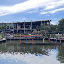 Across the canal from Lulu's. Gaudy is as gaudy does.