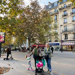 Plein oorkant ons woonstel