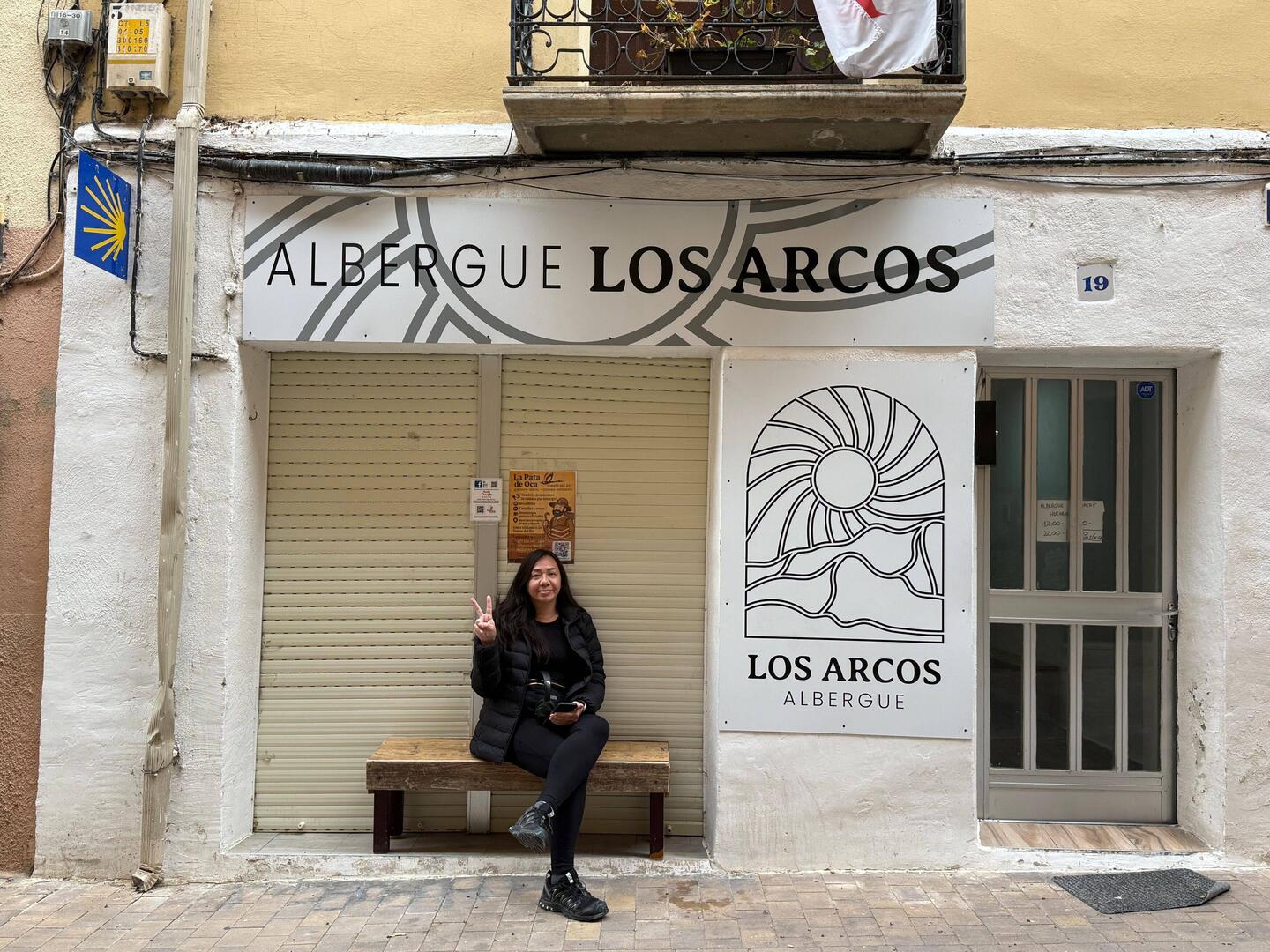 Me smiling before the owner made me cry :(