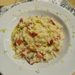 Mushroom risotto