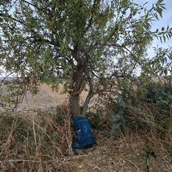 Stop to put on rain cover