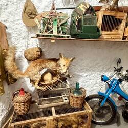 Au fond de la chambre la pièce de chasse 🫣