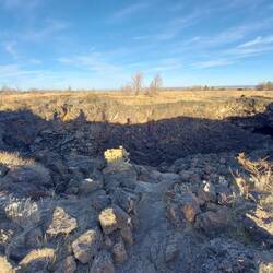 Da ging es dann ohne Leitern runter.