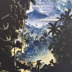 'The Landscape and Her Children' by German artist Walter Spies who we learnt about. V interesting